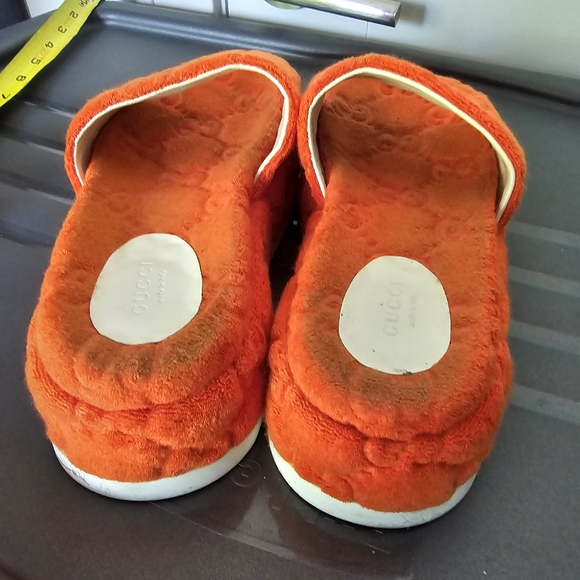 Gucci GG Sponge Slide Platform Sandals Size 39.5 - Picture 8 of 11